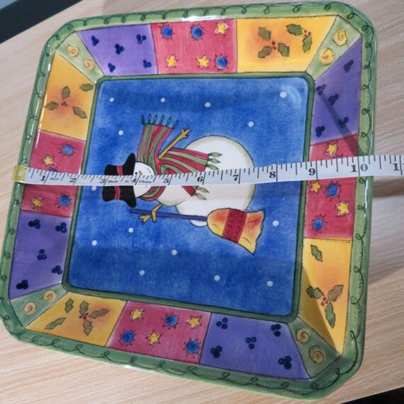 Snowman Plate by Sango designed by Sue Zipkin - Picture 2 of 9